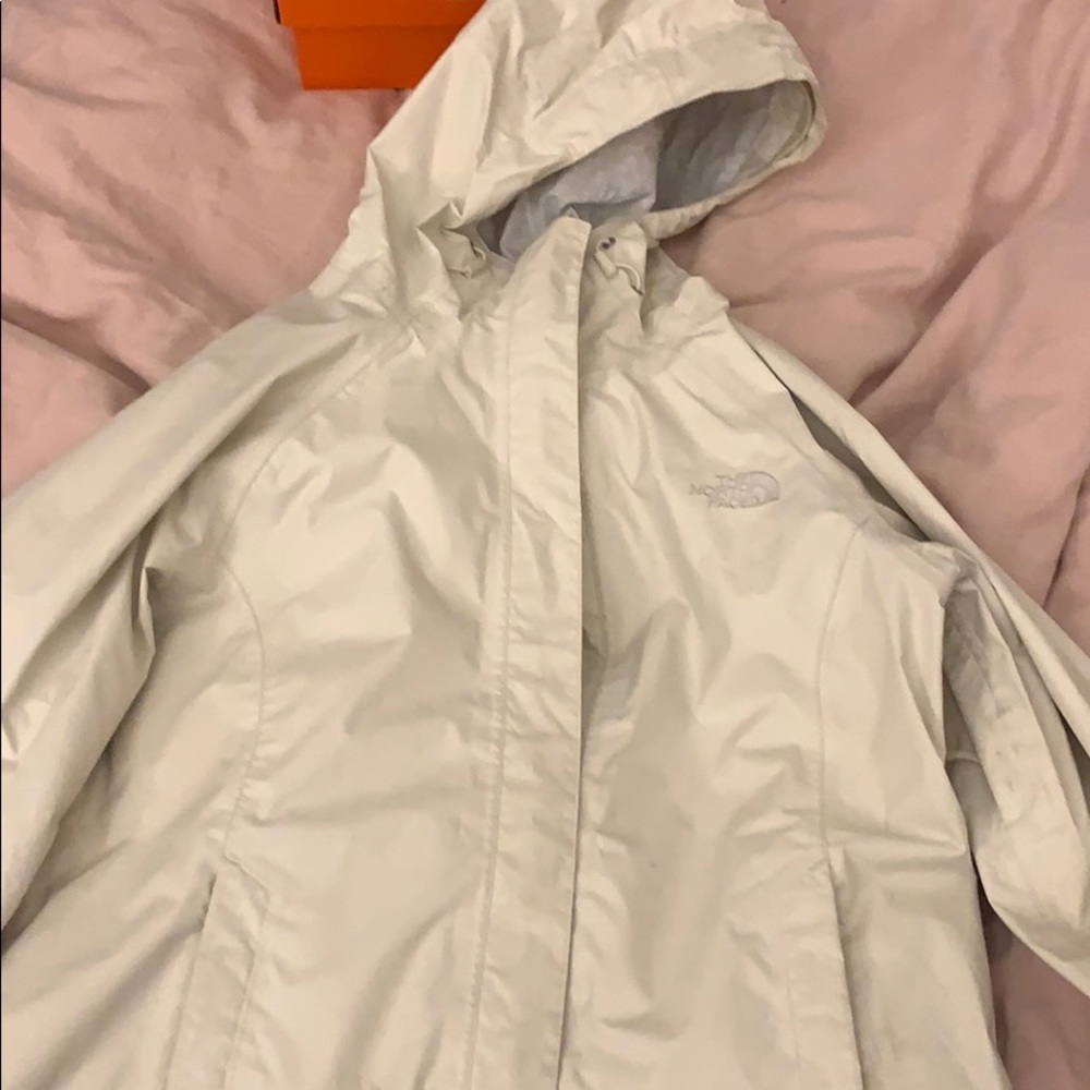 North face rain coat